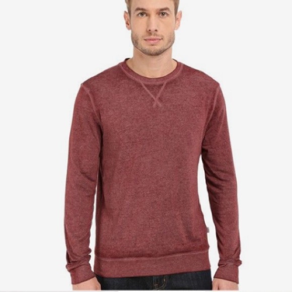 Anthropologie Other - Threads for thoughts Andrew burnout crew oxblood